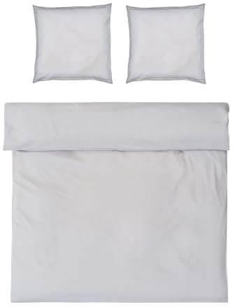 MÖVE Luxury Bettwäsche-Set 200x200 cm + 2 * 80x80 cm aus 100% Baumwolle, Moonlight