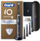 Oral-B iO8 Black Onyx Electric Toothbrush + Oral-B iO Assorted Black Toothbrush Heads x 5