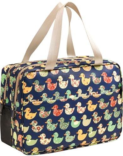 wordmouk Trousse de Toilette Trousse à cosmétiques pour Bagage à Main Sac de Toilette Trousse Sac de Séparation Humide et Sec Maquillage Cosmétique Organisateur Rangement Maquillage Voyage Etanche