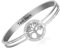 Eigso Bracelet unisexe en acier inoxydable personnalisé Arbre de vie Texture gravée Bracelets pour femme