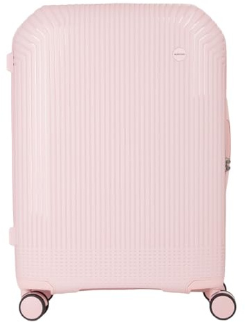 Valentino Wood Carry On Suitcase M Cipria
