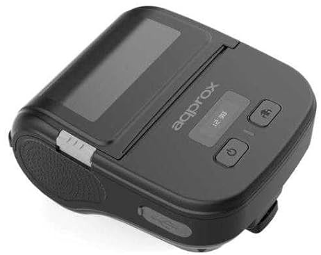 Genérico Approx APPPOS80Tragbarer WLAN-Belegdrucker, 80 mm, Bluetooth und WLAN mit wiederaufladbarem Akku