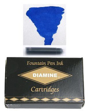 Diamine Sapphire Blue fountain pen ink cartridges