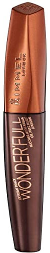 Rimmel London Mascara Allungante Wonder'Full, Volume e Definizione, con Olio di Argan, Nero Estremo, 11 ml
