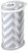 Ubbi U10020 - Contenedor de pañales chevron, color gris