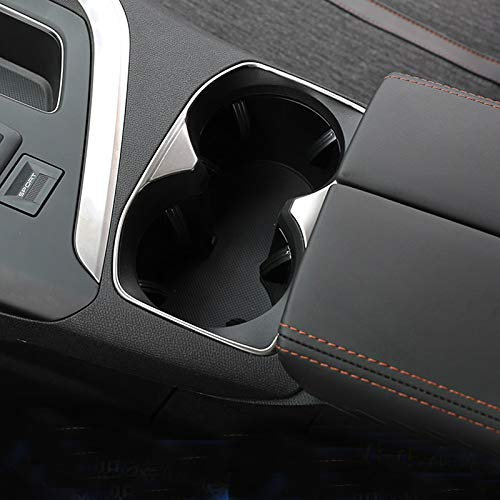 HIGH FLYING pour 3008 GT / 5008 II 2017-2022 Intérieur Avant Coque de Porte-gobelets Support Le Cadre Décorative Couvercle Accessoires 1 pièce