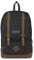 JANSPORT Cortlandt Laptop Backpack, Black, 15” Laptop Sleeve-Synthetic Leather Shoulder Computer Bag with Large Compartment, Padded Straps-Book Rucksack for Men, Women