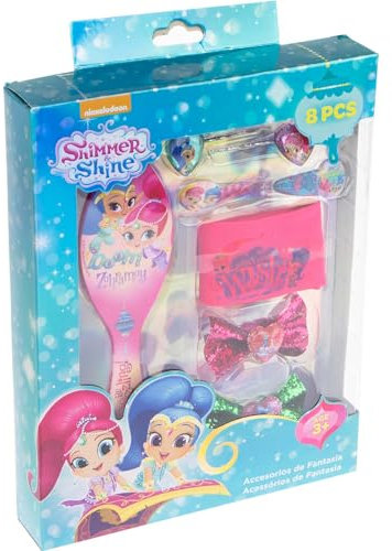 Disney - Shimmer and Shine Haarzubehör-Set, 8-teilig, SH181