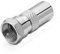 conecto Adattatore spina F a spina coassiale IEC, adattatore antenna tra spina F per cavo satellitare e spina IEC per BK e DVB-T