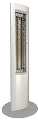 ETHERMA 9300178 SOLAMAGIC Infrarotstandstrahler, Weiß