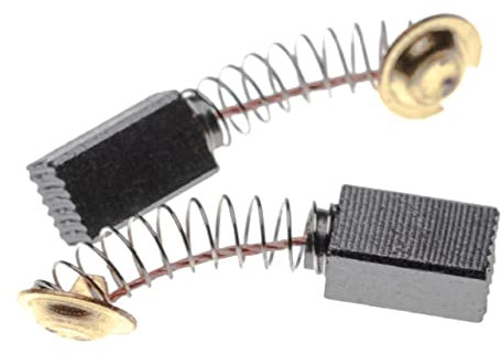 vhbw 2x Escobillas, carbonos, escobillas de carbono 6,5 x 7,5 x 12,5mm compatible con Hitachi WR14VB, WR16SA herramientas eléctricas