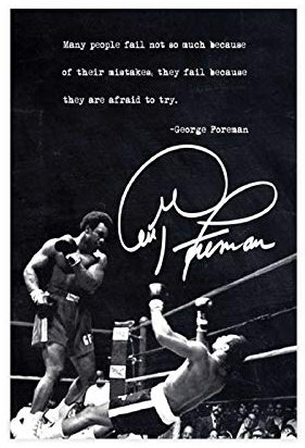 Joe Frazier Poster mit Motivationszitaten, 2 Stück, Leinwand, Schlafzimmer-Dekor, Bilddruck, Büro, Wohnheim, Raumdekoration, Geschenke, 30 x 45 cm