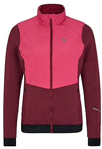 Ziener Damen NARINA Funktions- / Hybrid-Hacke Bergsport | wattiert, winddicht, Primaloft, polo pink, 36