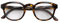 LONDON MOLE Brillen | Monalux Lesebrille | Quadratische Gläser | Coole Leser | Designer-Brille | Herren/Damen-Lesebrille | Unisex | Federscharniere | Schildpatt | Vergrößerung +2,0