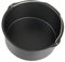 Air Fryer Cake Barrel Tin, Non-Stick Baking Pan Air Fryer Tray DIY Sturdy Steel Pizza Pan Cake Barrel With Handle Bread Cake Basket Air Fryer Accessories
