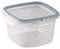 Snips Snipslock Contenedor Cuadrado, 1 Lt, Set 3 pcs, Envase para Alimentos, Caja de Almacenamiento Frigorífico 14,7 x 14,7 x 12 cm, Made in Italy, 0% libre de BPA y ftalatos