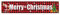 RAHYMA Christmas Garage Door Cover 8.2 x 1.6Ft Merry Christmas Holiday Backdrop Decoration Winter Buffalo Plaid Hanging Flags Garage Door Mural for Xmas Outdoor Yard Garden Home Decor/443 (Color : D)