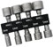 jojofuny 9 Teiliges Sechskant Schraubnuss Adapter Set 5 13mm Hexagon Schaft Stecknüsse Für Bohrer Und Schlagschrauber Kompatibel Mit Bit Halter Chrom Vanadium Stahl