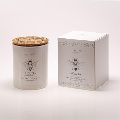 Lumen - Candela Profumata in Barattolo Vetro (Acacia 200ml)
