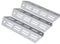 tuning-art GA34 Gasgrill Brennerabdeckung Edelstahl kompatibel mit Enders Monroe Pro 3 Gasgrills | Brennerschutz | Passgenau, Farbe:3er Set Matt Bulle