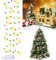 Wichtel Lichterkette Miniatur Led, 2M Wichtel Lichterkette Wichtel Zubehör, Miniatur Lichterkette Zubehör Puppenhaus für Weihnachtsdeko Puppenhaus Möbel, Kinder Geschenk (solid Color)