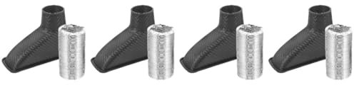 iplusmile 4stücke Car Air Duct Universeller Lufteinlass Für Aus Robustem Leicht Und Stylisch Für Motoröl-kühlung Und Verbesserte Luftzirkulation Passend Für Modelle