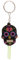 Day of the Dead - Porte-clés gothique avec tête de mort mexicaine, Noir , taille unique