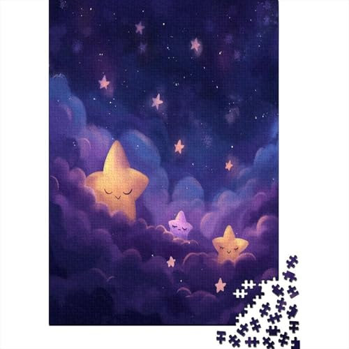 Stern Puzzlespiel 1000 Teile Puzzles Für Erwachsene Lernspiel Herausforderung Spielzeug 1000 Teile Puzzles Für Erwachsene Kinder Erwachsenen Puzzlespiel Puzzel 1000pcs (75x50cm)