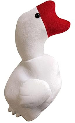 Homoyoyo Plüsch-gans-kopfbedeckung Lustiger Tierhut Für Cosplay Fotorequisiten Partys Aus Hochwertiger Bequem Und Leicht Zu Tragen Mit Auffälligem Gansedesign Für Erwachsene