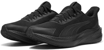 PUMA Dasher LITE SLIPTECH Straßenlaufschuh, Unisex, Schwarz, 11 UK