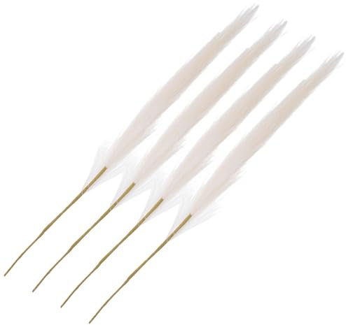 Hemobllo 4stücke Faux Pompas Gras Künstliche Kunstblume Schlafzimmer Dekor Für Vasenfüller Bauernhaus Home Hochzeitsdekor Trocken Dekor Blumenstrauß