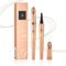 Eyebrow Pencil, 2025 New 3D Waterproof Microblading Eyebrow Pen 4 Fork Tip Tattoo Pen, Professional Eye Brow Pencil for Fast Real Fuller Eyebrows, Long Lasting, Sweatproof (Dark Brown)