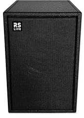 LIVE8 300W, 1x8, FR/FR Passive Speaker Cabinet, Lightweight Full-Range Monitor for Digital Systems Multi-Effect Processors - Guitar, Bass, Synth, Keyboard - Black
