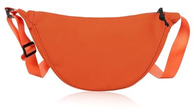 MOPZIJA Damen Bauchtasche, Aperol Spritz Accessoires, Orange, Fasching Party Outfit, Karneval Mottopartys