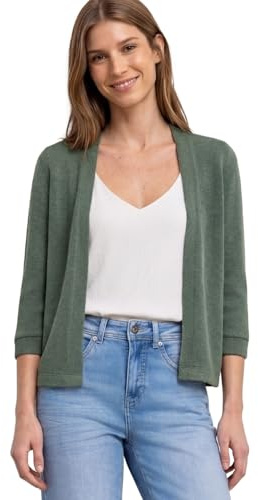 Street One Langarm Jacke im Strick-Look