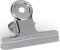 MAUL Papierklemmer MAULstandard aus Metall (10 Stück), Klemmer mit breitem Verschlussclip 5 cm und Klemmweite 2 cm, Gadget für Haushalt, Küche und Büro, geeignet für DIY Projekte, Silber