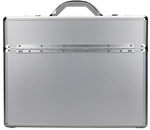 ALUMAXX Pilotenkoffer ALPHA, Aluminium, silber VE = 1