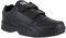 Sports Gaudi Mens Leather Lace Up/Touch Fasten Trainers Shoes Touch Fasten - Black UK 12