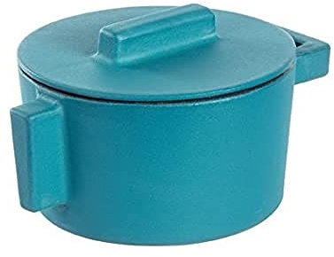 Rosenthal - Sambonet - Fleischtopf mit Deckel - Terra.cotto - Gusseisen - Anis - Ø10 cm