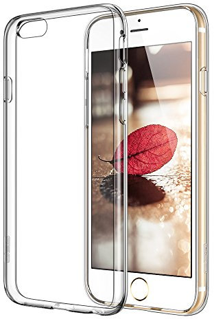 ESR iPhone 6/6S Hülle (4,7 Zoll), Weiche TPU Rahmen mit Hart PC Zurück Schutzhülle für iPhone 6S/6 (Klar)