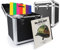 EM RC 100 x 12 Inch LP Vinyl Record Case Storage Box DJ Locking Carry Flightcase Black Pair