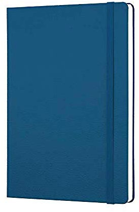 Collins Metropolitan Glasgow Notizbuch, B6, liniert, Blau