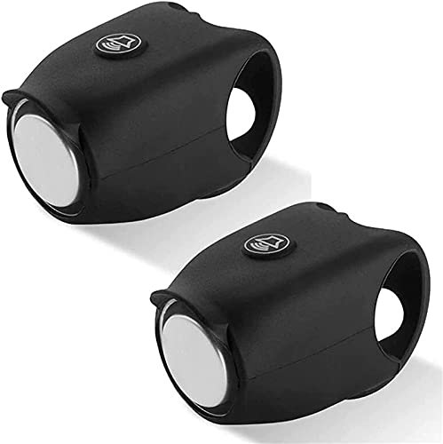 Yeehliny Elektrische Fahrradklingel Fahrradhupe, 120 Db Elektro-Fahrradglocken Horn Laute Fahrradhörner Wasserdicht Fahrrad Elektrisches Horn Glocke, Fahrradhorn Zubehör Mountainbike (2PCS-C)