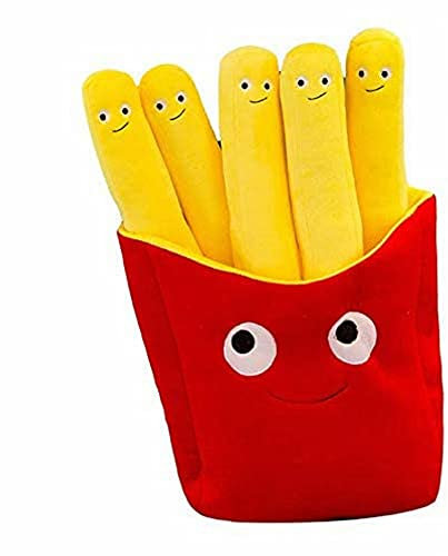 LAARNT 30cm Pommes-Plüschpuppe,Pommes-Plüschtier,einzigartige Pommes-Plüschpuppe,Cartoon-Plüsch-Pommes,Kreative Pommes-Frites-Kissen,Pommes-Kissen
