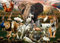 Brain Tree - Animals 500 Piece Puzzles for Adults: With Droplet Technology for Anti Glare & Soft Touch