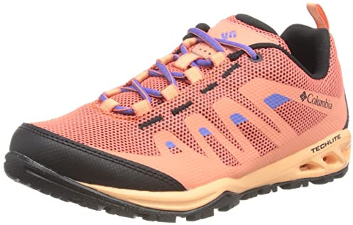Columbia Vaport Vent Trekking Und Wanderschuhe für Damen, Orange (Lychee x Purple Lotus), 39 EU