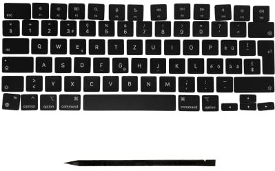 Ersatztasten für MacBook Pro 14 16 (2021) A2442 A2485 CH-Layout QWERTZ ISO Schweizerisch