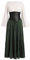 Damen Mittelalter Kleid Gothic Retro Trompeten?rmel Partykleid Renaissance Cosplay Mittelalterliches Kost?m Viktorianischen K?nigin Kleid Langes Abendkleid Maxikleid f?r Halloween Karneval Gr?n L