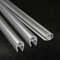 KOLAKO Shower Door Seal, 3 Pack x 39Inch Shower Screen Door Seal Strip for 6-8mm Glass Up to 9mm Gap, Frameless Glass Doors Side Sealing Jam Stop Leak, U-Type