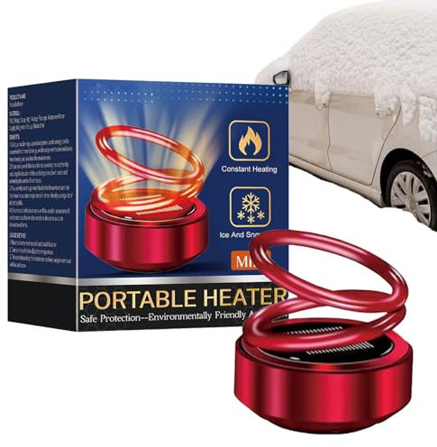 Aznever Dégivreur de Voiture | Dégivreur à Chauffage Rapide à énergie Solaire - Réchauffeur d'air de Voiture, diffuseur d'aromathérapie pour SUV, RV, berline, Voiture de Sport, Camion